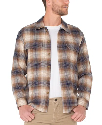 Liverpool Los Angeles Flap Pocket Shirt Jacket In Multi