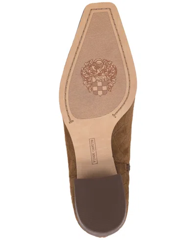 Vince Camuto Women's Pavla Knee-high Snip-toe Boots In Brown