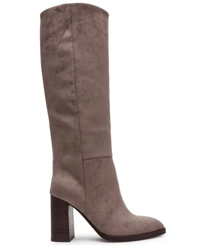 Dv Dolce Vita Women's Bardonny Knee-high Tall Block-heel Dress Boots In Brown