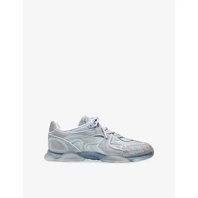 Axel Arigato Mens  Eris Suede Trainers In Blue