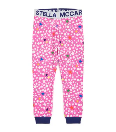 Stella Mccartney Star-print Leggings In Pink