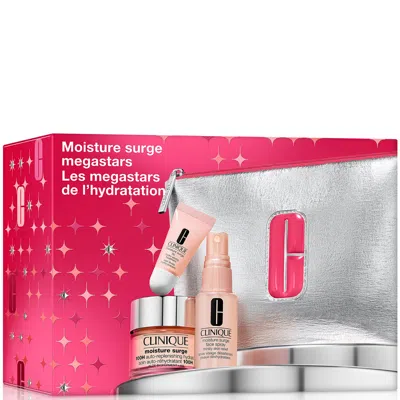 Clinique Moisture Surge Megastars Gift Set In Pink