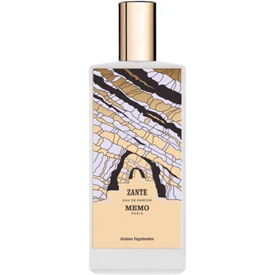 Memo Paris Unisex Zante Edp Spray 2.5 oz Fragrances 3700458605358 In Multi