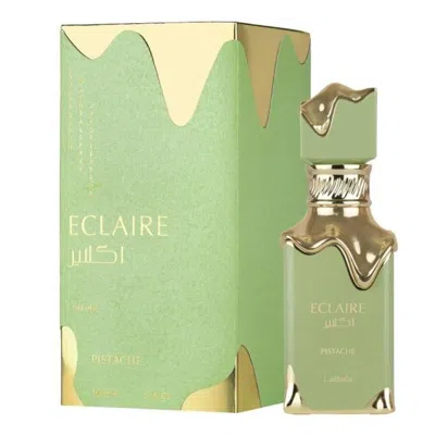 Lattafa Unisex Eclaire Pistache Edp Spray 3.4 oz Fragrances 6290362349129 In Transparent