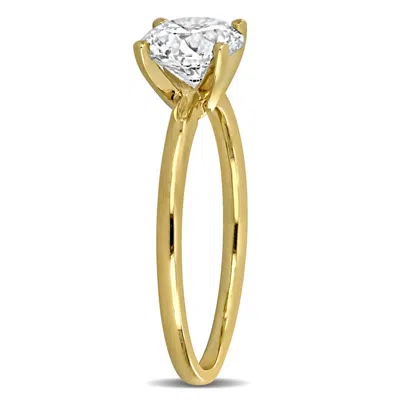 Created Forever 1ct Tdw Lab-created Diamond Solitaire Engagement Ring In 14k Yellow Gold In Gold