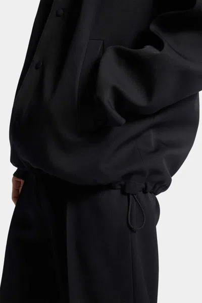 Dsquared2 Wool Coach Jacket In Black