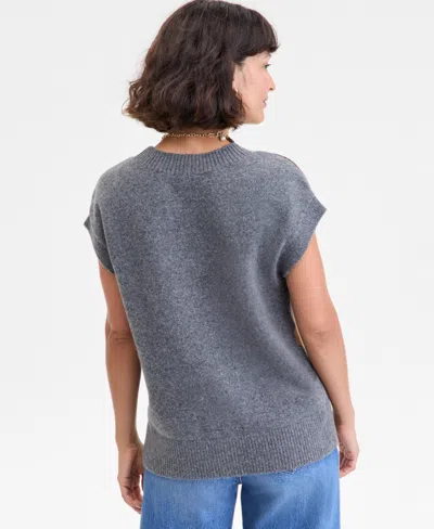 On 34th Women's Argyle Oversized Sweater Vest, Macy's Exclusive In Multi