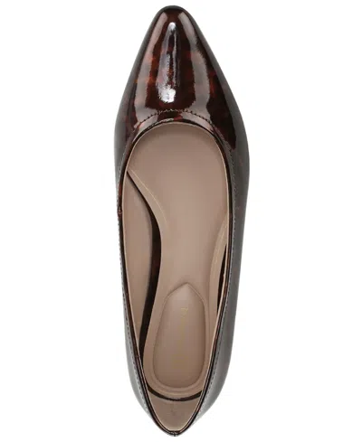 Giani Bernini Women's Hillda Pointed Toe Ballet Flats, Created For Macy's In Brown