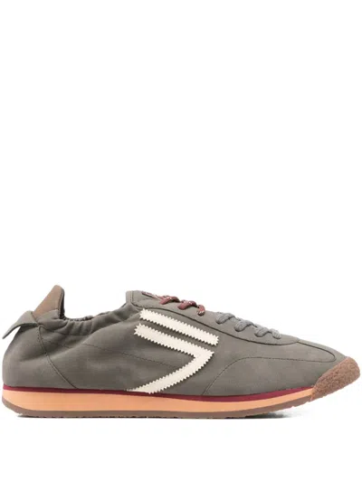 Puraai Sneakers In Grey Fabric In Gray