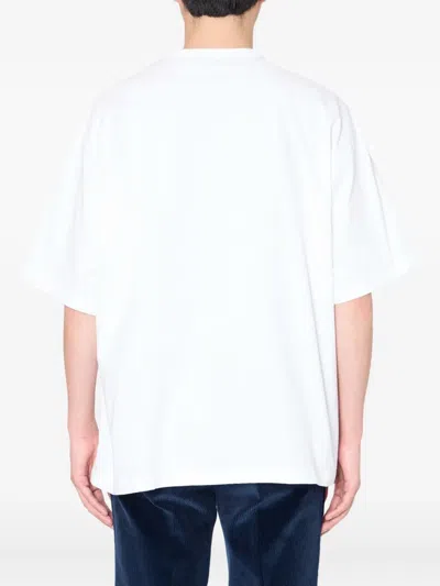 Kolor Graphic-print T-shirt In White