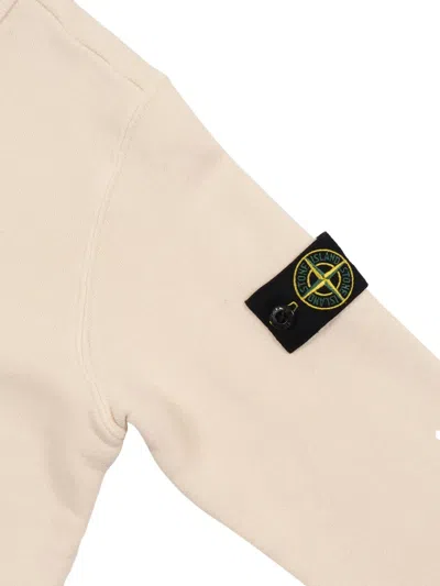 Stone Island Sweatshirt In Pink
