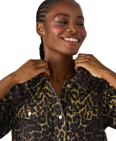 Steve Madden Women's Freddy Short Sleeve Dress In Multi