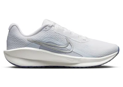 Pre-owned Nike Downshifter 13 Indigo (women's) Sneakers In White/football Grey/world Indigo