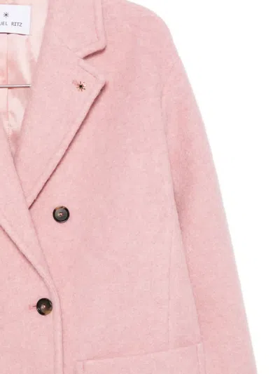 平驳领双排扣外套