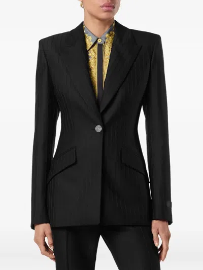Versace Blazer - Negro In Black