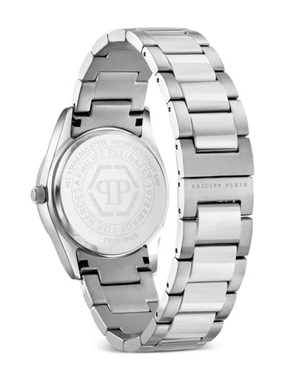 Philipp Plein Plein Icon Chain Crystal Watch In Metallic