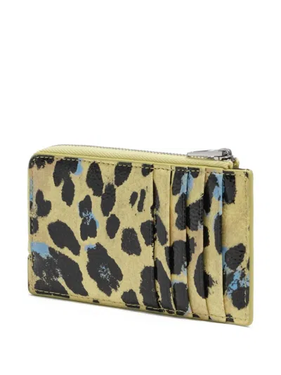 Bimba Y Lola Textured Leopard Print Purse In Multi