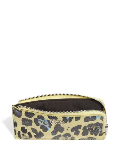 Bimba Y Lola Textured Leopard Print Purse In Multi