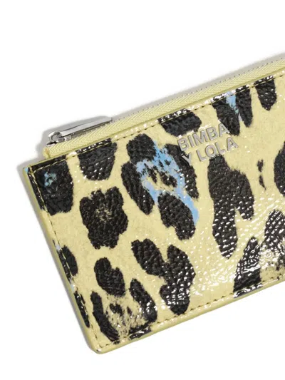 Bimba Y Lola Textured Leopard Print Purse In Multi