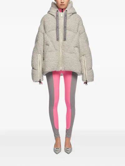 Khrisjoy Iconic Milan In Boucle Clothing In Gray