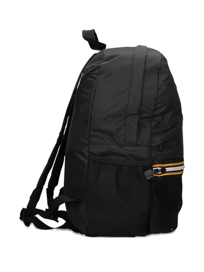 K-way Le Vrai 3.0 Francois Zipped Backpack In Black