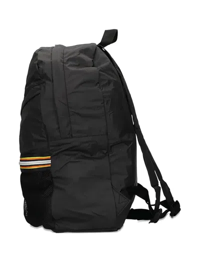 K-way Le Vrai 3.0 Francois Zipped Backpack In Black