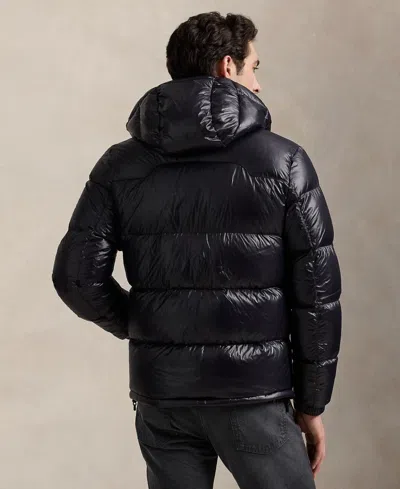 Polo Ralph Lauren El Cap Recycled Nylon Bomber In Black