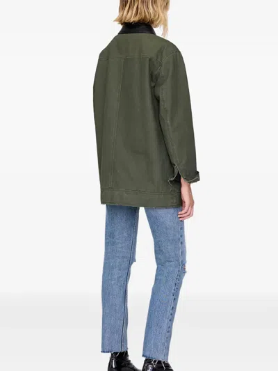 Anine Bing Abrigo Corto - Verde In Green