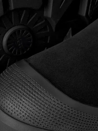 Ugg Suede Classic Ultra Mini Weather Hybrid Ankle Boots In Black