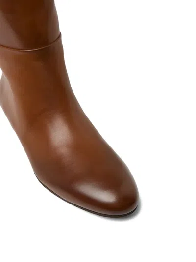 Marsèll Leather Knee-high Boots In Brown