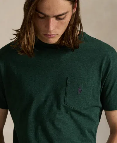 Polo Ralph Lauren Men's Classic-fit Jersey Pocket T-shirt In Green