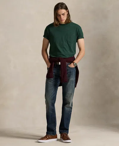 Polo Ralph Lauren Men's Classic-fit Jersey Pocket T-shirt In Green