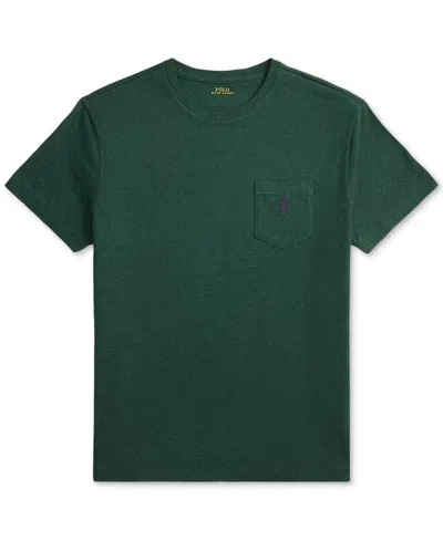 Polo Ralph Lauren Men's Classic-fit Jersey Pocket T-shirt In Green