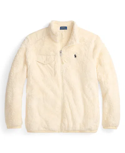 Polo Ralph Lauren Full Zip Jacket In Brown