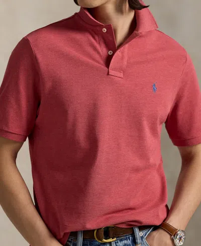 Polo Ralph Lauren Men's Classic-fit Cotton Polo Shirt In Pink