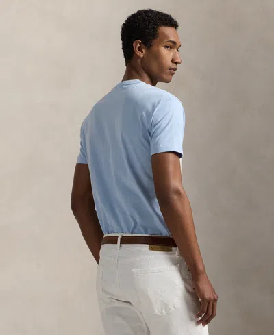 Polo Ralph Lauren Men's Classic-fit Jersey Pocket T-shirt In Blue