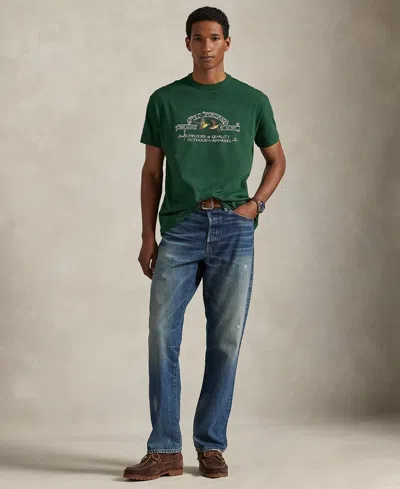 Polo Ralph Lauren Men's Classic-fit Polo Sportsman T-shirt In Green