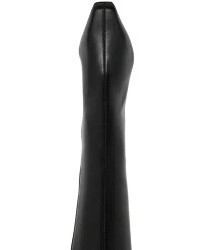 Steve Madden Women's Flute Knee-high Dress Boots In Black