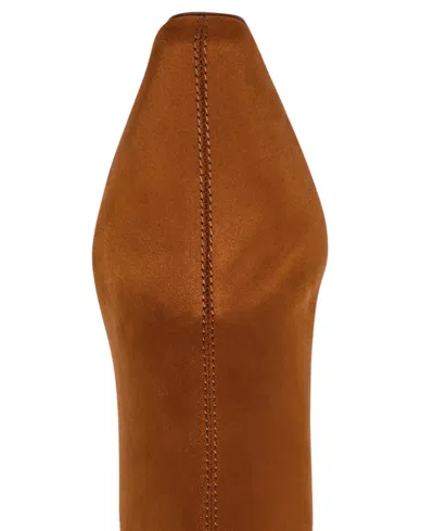 Steve Madden Womens Flute Knee High Dress Boots Regular Wide Calf In Brown