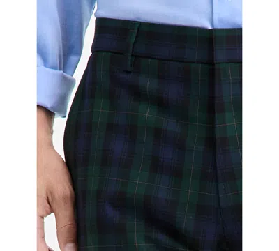 Tommy Hilfiger Men's Tartan Modern-fit Dress Pants In Blue