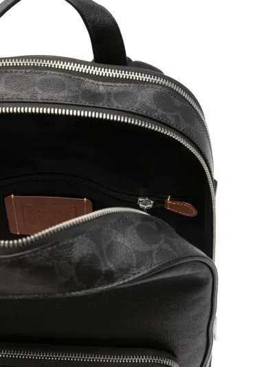 Coach Charter Backpack In Black