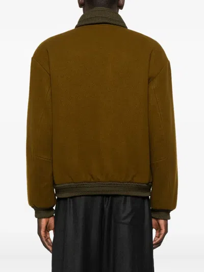 A Kind Of Guise Bajar Zip-up Bomber Jacket In Brown