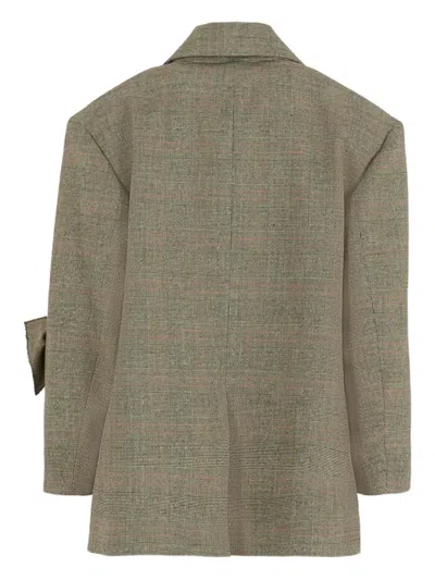 蝴蝶结细节西装夹克