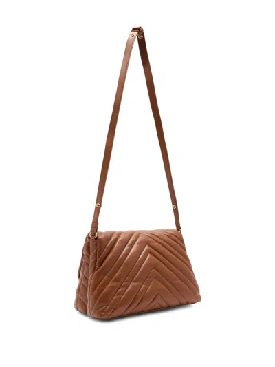 Liu •jo Liu-jo Logo Crossbody Bag In Brown