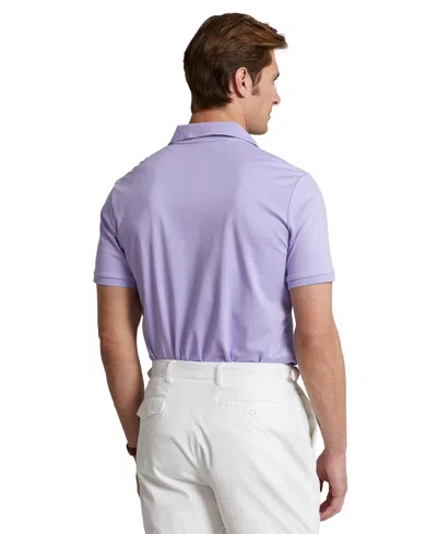 Polo Ralph Lauren Classic Fit Soft Cotton Polo Shirt In Purple