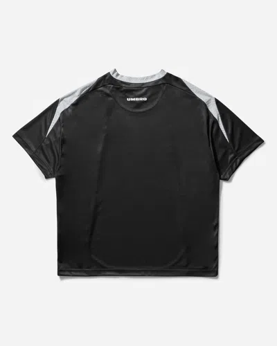 Umbro Men S Training 08 10 T-shirt Anthracite In Black