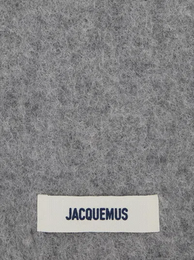 Jacquemus Men L Echarpe Carro In Gray
