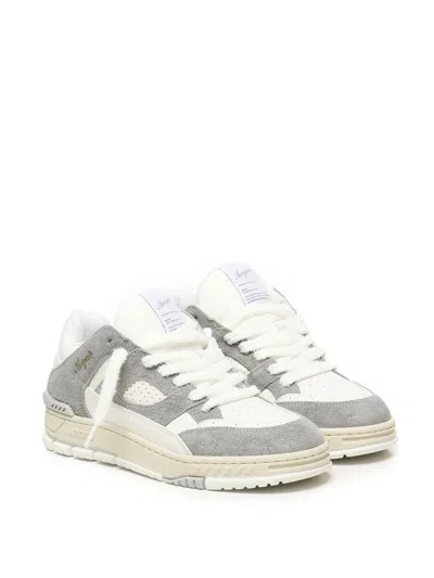 Axel Arigato Gray Area Lo Sneakers In Silver