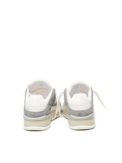 Axel Arigato Gray Area Lo Sneakers In Silver