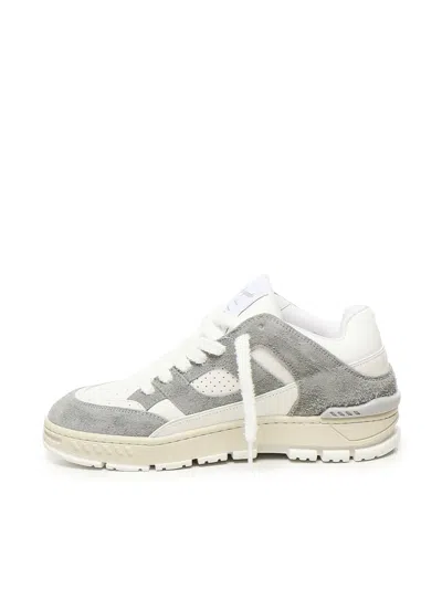 Axel Arigato Gray Area Lo Sneakers In Silver